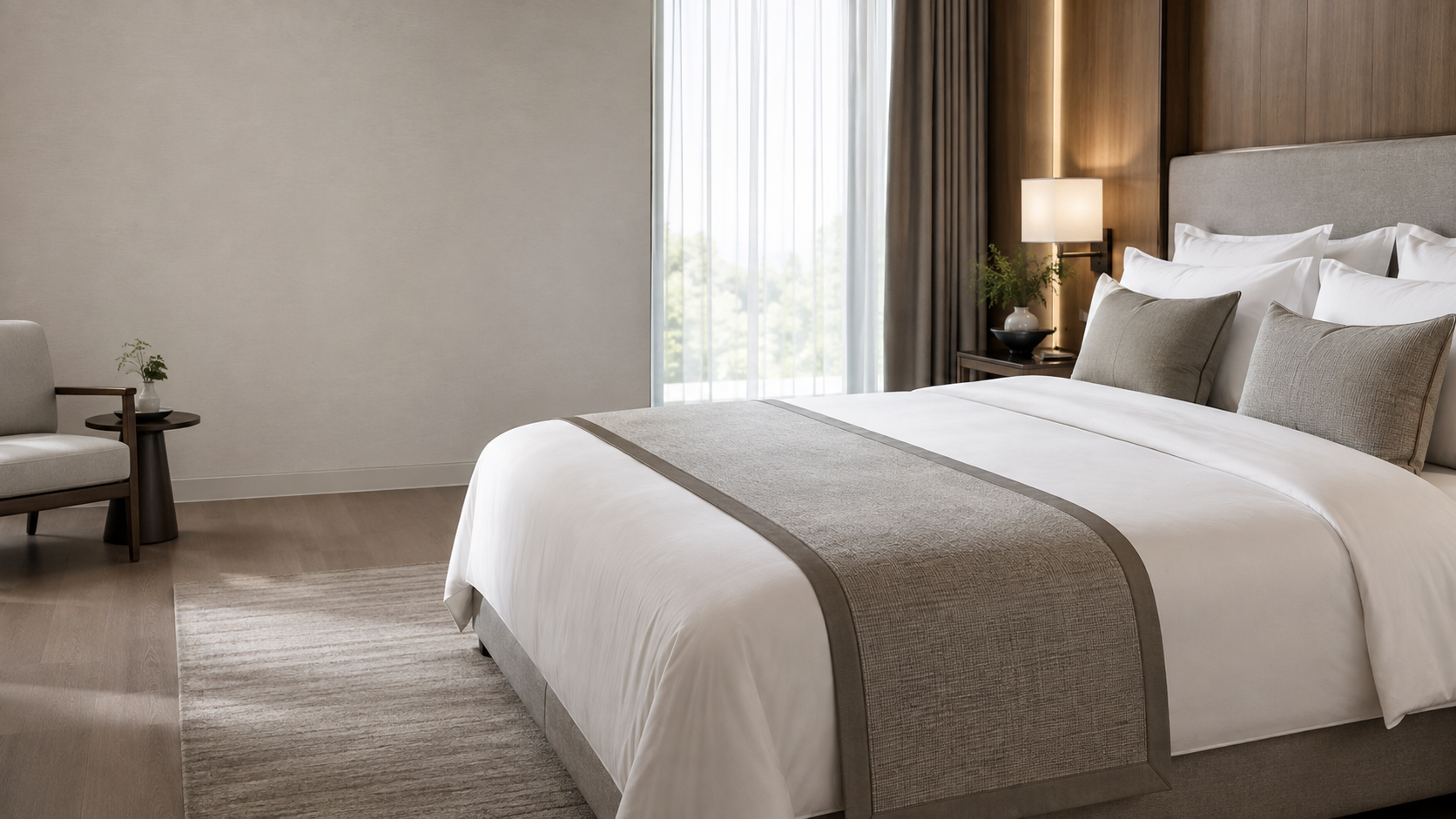 DITE bed runners for hospitality environments