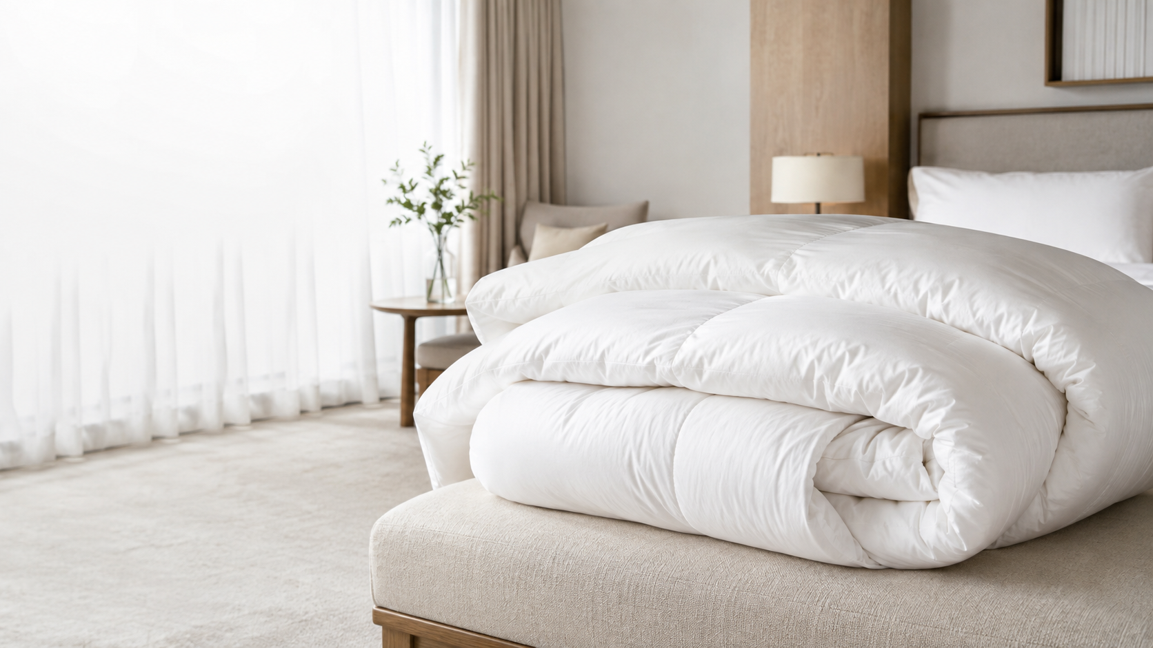 DITE duvet inserts for hospitality environments